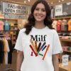 Milf Man I Love Flutes Flute Musical Instrument T-Shirt