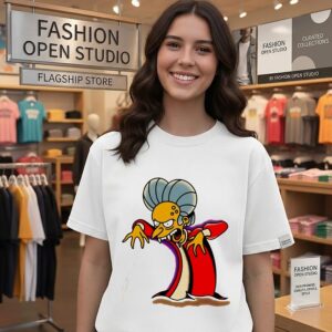 Mr. Burns Count Burns Cartoon T-Shirt