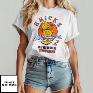 New York Knicks NBA Champions 1970 1973 Knickerbockers T-Shirt
