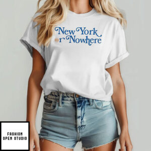 Peanuts It Will Always Be New York Knicks Or Nowhere T-Shirt
