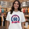 Philadelphia Phillies Reading Fightin Phils 60 Seasons Anniversary 1967-2026 T-Shirt