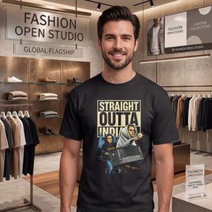 Sophie Cunningham & Caitlin Clark Straight Outta Indiana T-Shirt