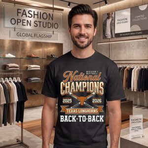 Texas Longhorns Division I Softball National Champions 2025 2026 T-Shirt