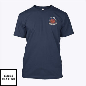Undefeated America Founding Fathers Patriotic Basketball Dream Team Of 1776 4th Of July T-Shirt