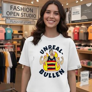 Unreal Bullen Adelaide Crows Afl Australian Football League T-Shirt