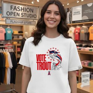 Vote Trout Baseball Mike Trout All Star Baseball T-Shirt