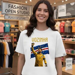 Vozinha Cape Verde National Football Team No 1 T-Shirt