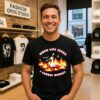 When Life Sucks I Choose Whimsy Fire Duck T-Shirt