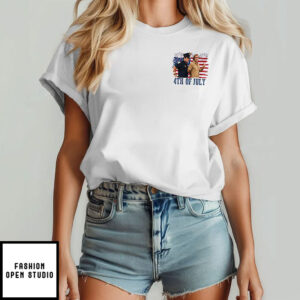 You Can’t Put This Possum In A Cage Funny George Jones 4th Of July T-Shirt