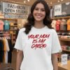Your Mom Is My Cardio Beverie Club Funny Gym T-Shirt