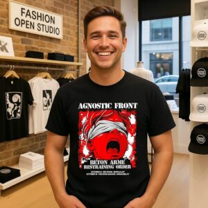 Agnostic Front Beton Arme Restraining Order October 14 15 Tour T-Shirt