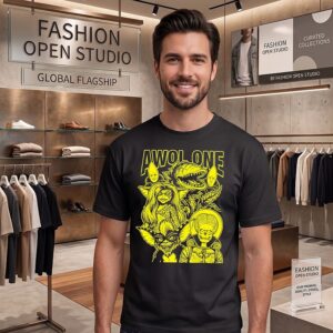 Awol One Gremlins Little Shop Of Horrors Mars Attacks T-Shirt