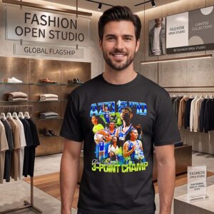 Azzi Fudd Dallas Wings 2026 Wnba First Rookie 3-Point Champs T-Shirt
