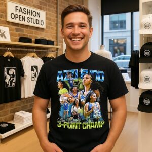 Azzi Fudd First Rookie 3 Point Champ T-Shirt