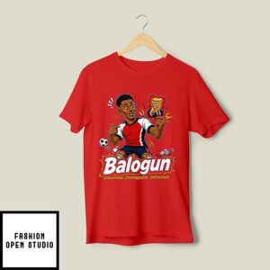 Balogun Unbanned Trump Red Card Soccer T-Shirt