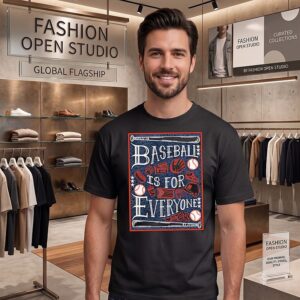 Baseball Is For Everyone Detroit Tigers T-Shirt
