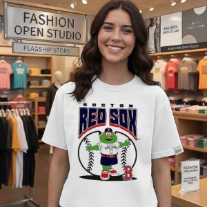 Boston Red Sox Mlb 2026 Mascot Mania T-Shirt