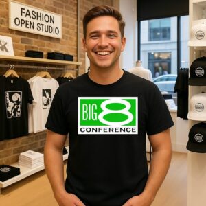 Brandon Walker With Big 8 Conference T-Shirt
