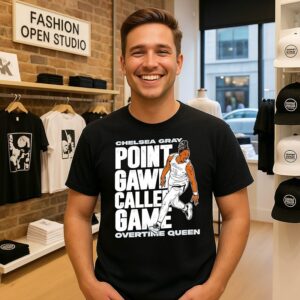 Chelsea Gray Las Vegas Aces Point Gawd Called Game T-Shirt