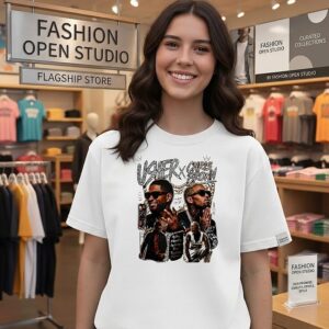 Chris Brown and Usher R&B Tour 2026 shirt
