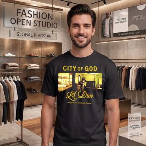 City Of God Lil Dice Portrayed By Leandro Firmino Douglas Silva T-Shirt