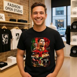 Cristiano Ronaldo Portugal Fifa World Cup 2026 T-Shirt