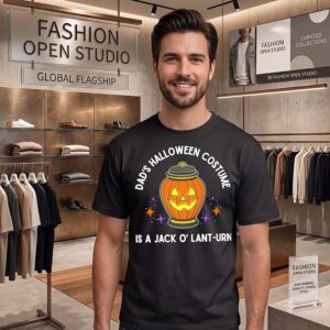 Dad’s Halloween Costume Is A Jack O’ Lant-Urn T-Shirt