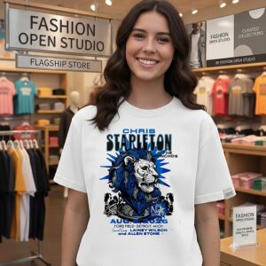 Detroit Lions Chris Stapleton Lions T-Shirt