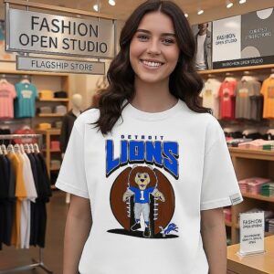 Detroit Lions NFL 2026 Mascot Mania T-Shirt