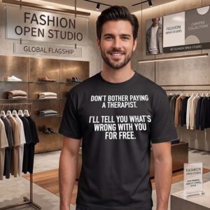Don’t Bother Paying A Therapist I’ll Tell You What’s Wrong With You For Free T-Shirt