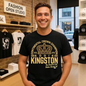 Eddie Kingston Continental Crown Champion T-Shirt