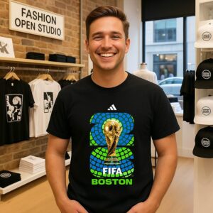 Fifa World Cup 26 Host City Boston T-Shirt