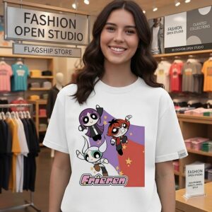 Frieren The Powerpuff Girls T-Shirt