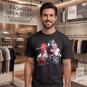 Gantz Hiroya Oku Works Collaboration Anime T-Shirt