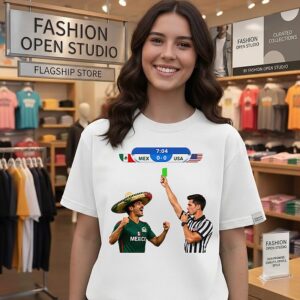 Green Card Soccer Mexico Vs USA Football Meme T-Shirt