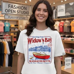 Greetings From Widow’s Bay Massachusetts The Next Martha’s Vineyard T-Shirt