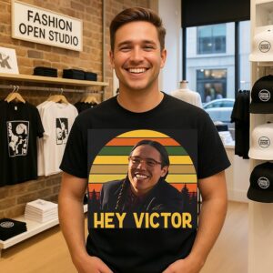 Hey Victor Thomas Builds-The-Fire Smoke Signals T-Shirt