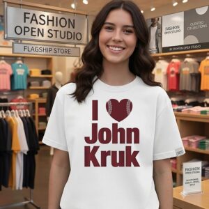 I Heart John Kruk Philadelphia Phillies Baseball T-Shirt