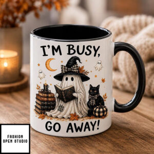 I’m Busy Go Away Book Lover Coffee Cup