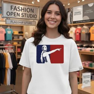 Indiana Fever Sophie Cunningham Pose Star NBA Parody Logo T-Shirt