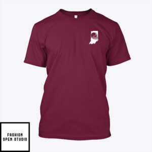 Indiana Football No Whining No Complaining Everything Earned Helmet T-Shirt