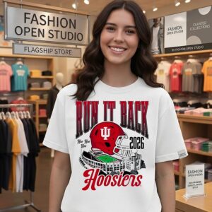 Indiana Football Run It Back 2026 Hoosiers T-Shirt