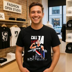 Ja Morant Portland Trail Blazers Call Ja Skyline T-Shirt