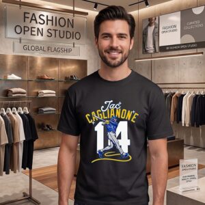 Jac Caglianone No 14 Kansas City Royals Baseball T-Shirt