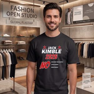 Jack Kimble 2026 No Second Thoughts Apologies Misstakes T-Shirt