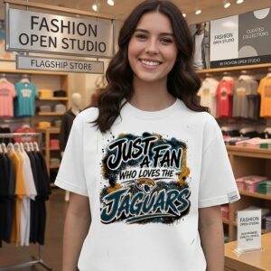 Jacksonville Jaguars NFL Just A Fan Who Loves The Logo T-Shirt