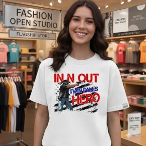 Jordan Salinas Idaho In N Out Twin Falls Hero T-Shirt