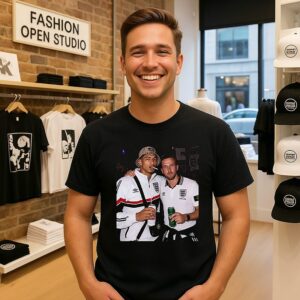 Jude Bellingham And Harry Kane Step Brothers Style Cup 2026 T-Shirt