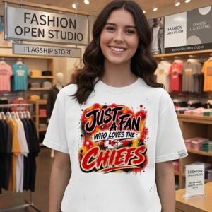 Kansas City Chiefs NFL Just A Fan Who Loves The Logo T-Shirt