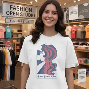Lake Street Dive Natural Side Pony T-Shirt